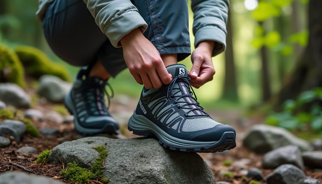 Chaussures de randonnées femme salomon : bien ajuster la taille