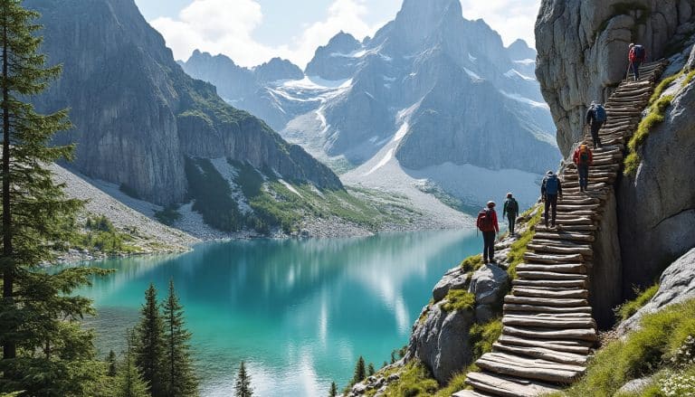 Lac blanc par les Echelles randonnée : pour quel niveau