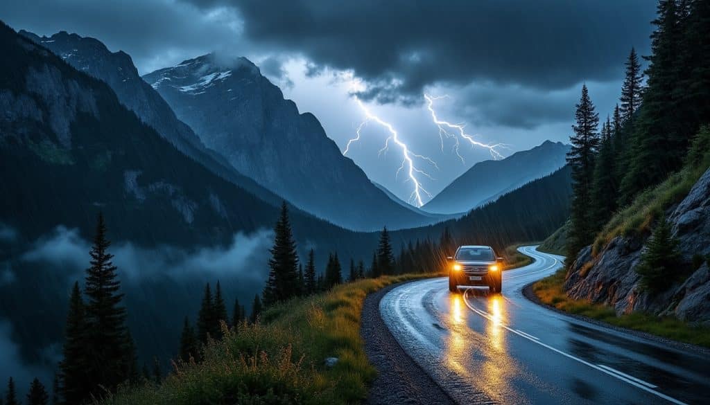 Orage en montagne : la conduite à tenir