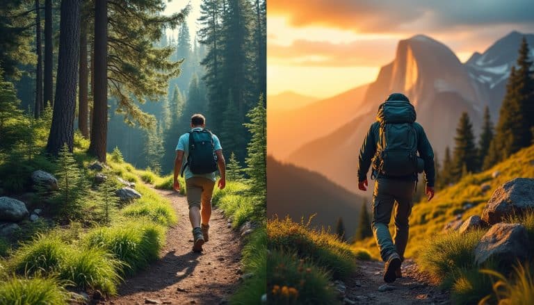 Randonnée à la journée et itinérance : deux pratiques distinctes