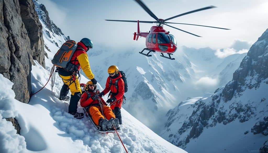 Secours en montagne : le déroulé d&rsquo;une intervention