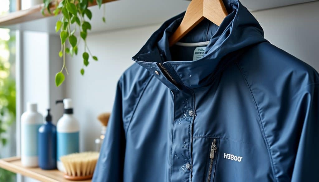 Veste imperméable : indices et entretien