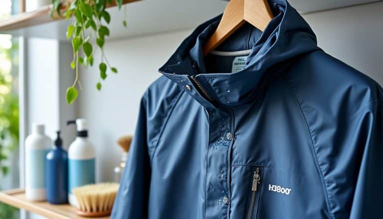 Veste imperméable : indices et entretien