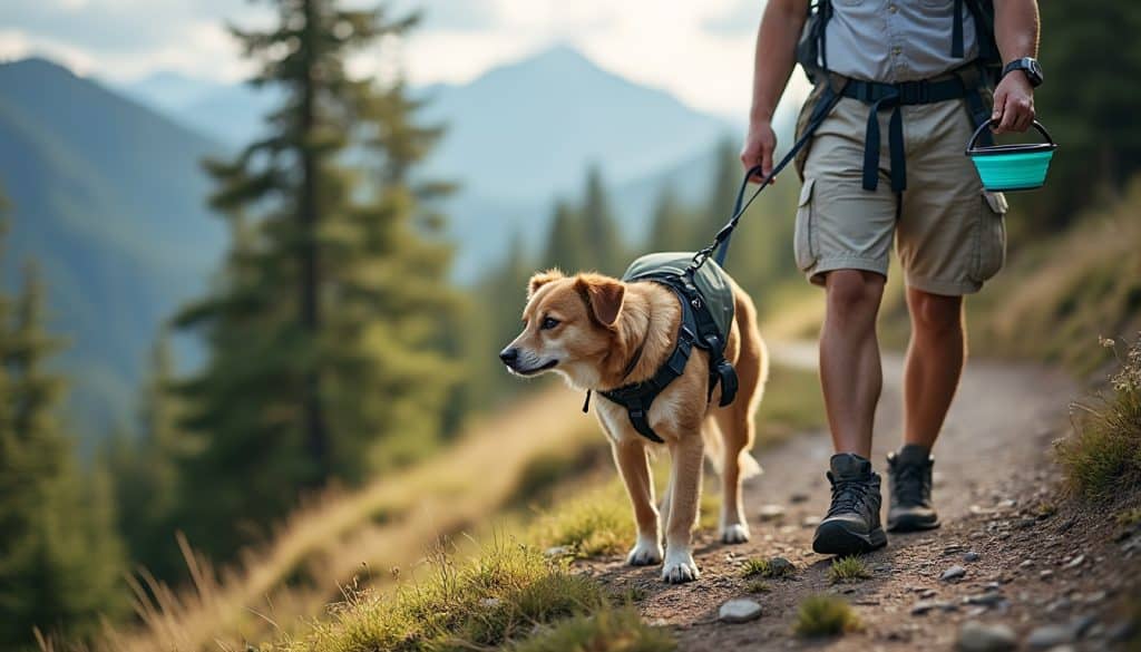 Chien en randonnée : les règles et les précautions