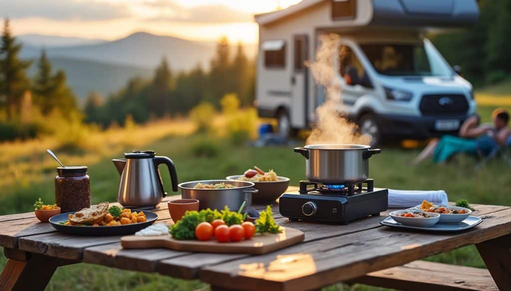 Réchaud et cuisine en itinérance : les options